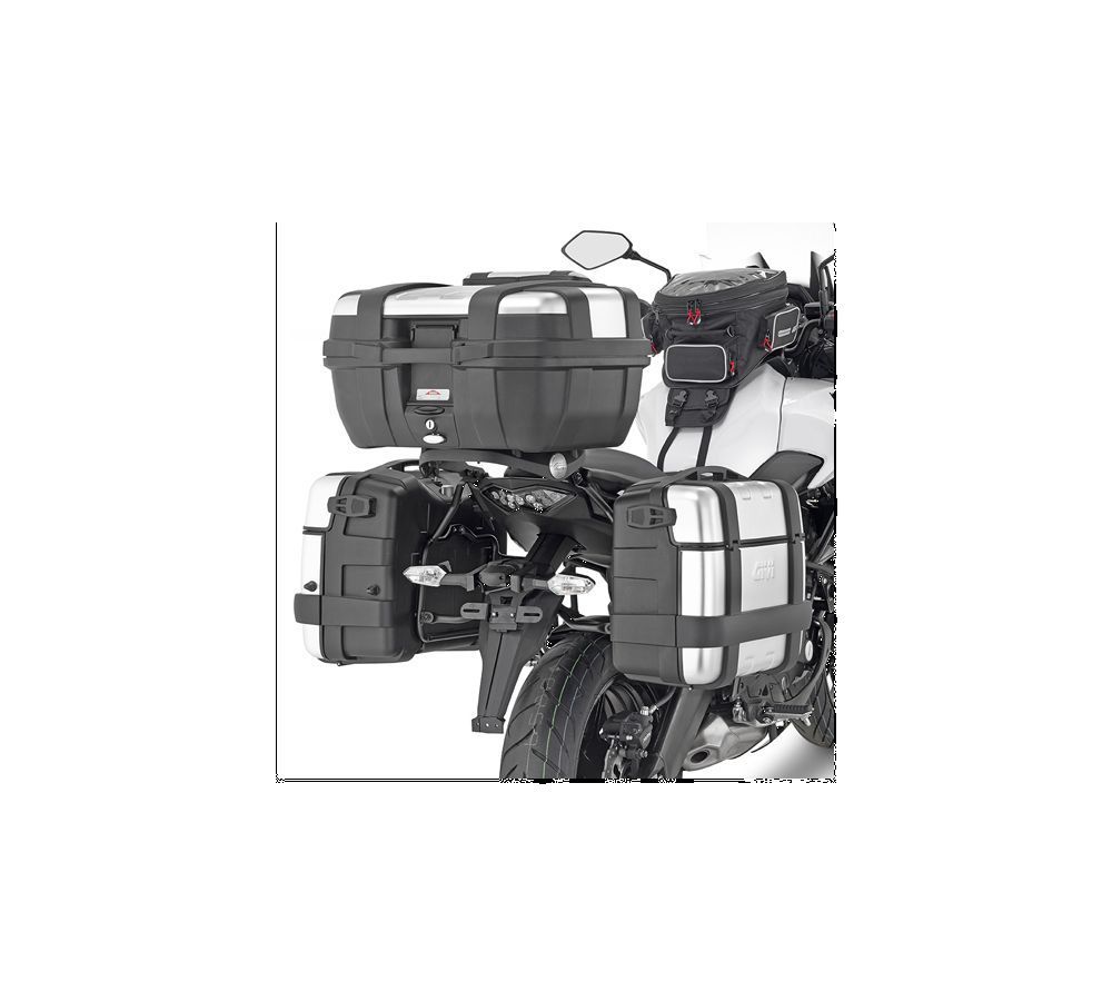 Portavaligie laterale Givi per Monokey/retro fit KawasAKi Versys 650
